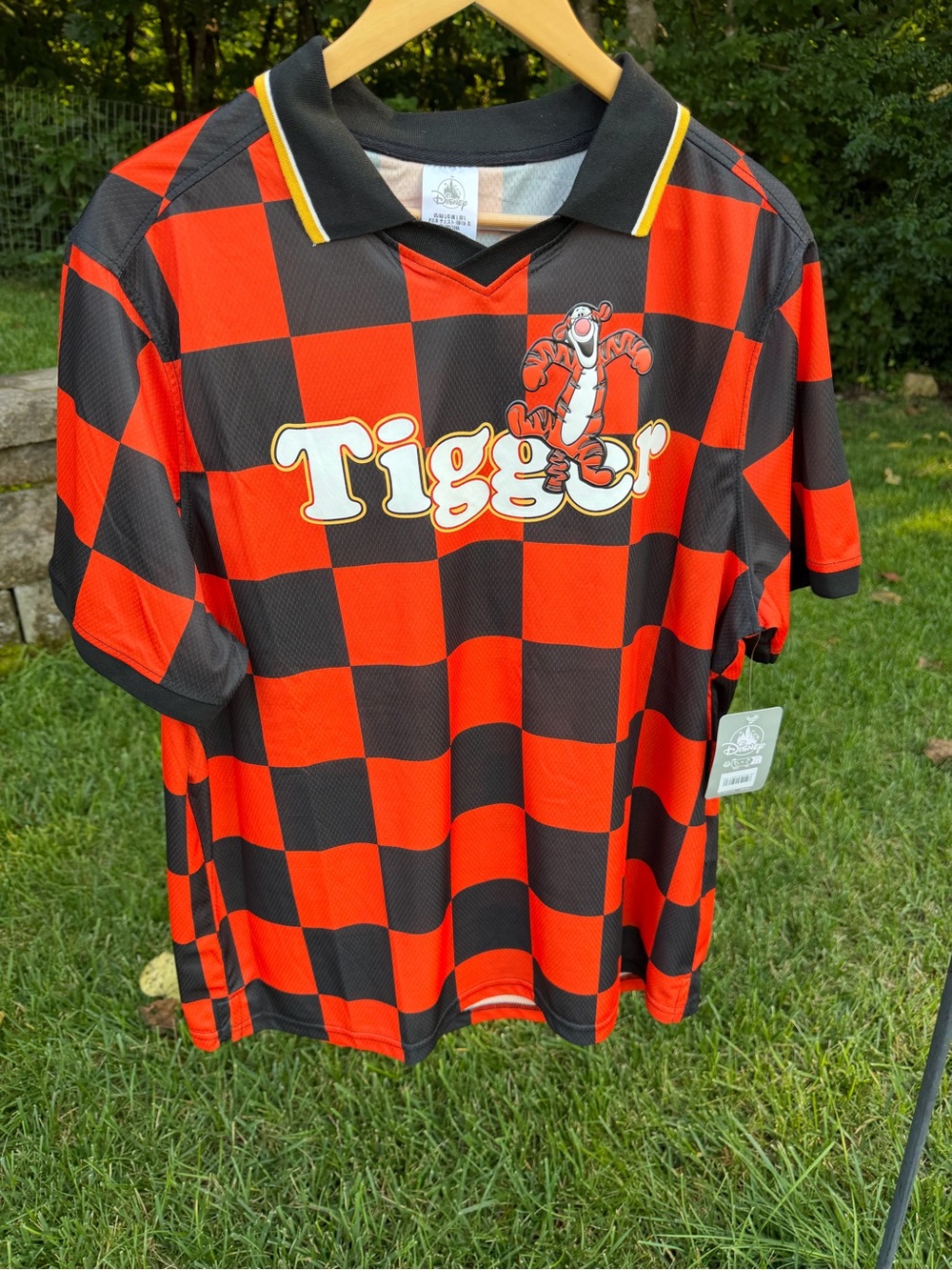 Disney Parks Disneyland Tigger Sports Soccer Jersey New 2025 Size Large